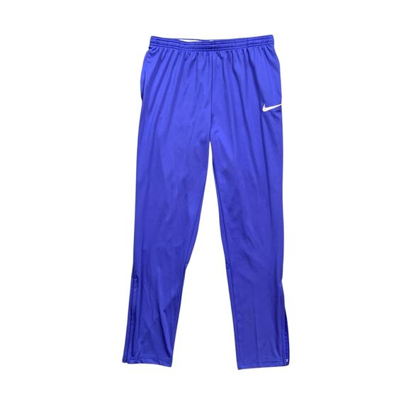 Nike Training Pants Mens L Large Lapis Blue Academy Soccer Tapered Lightweight - Picture 1 of 13